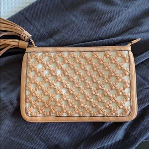 Big Buddha clutch bag in the color Camel.